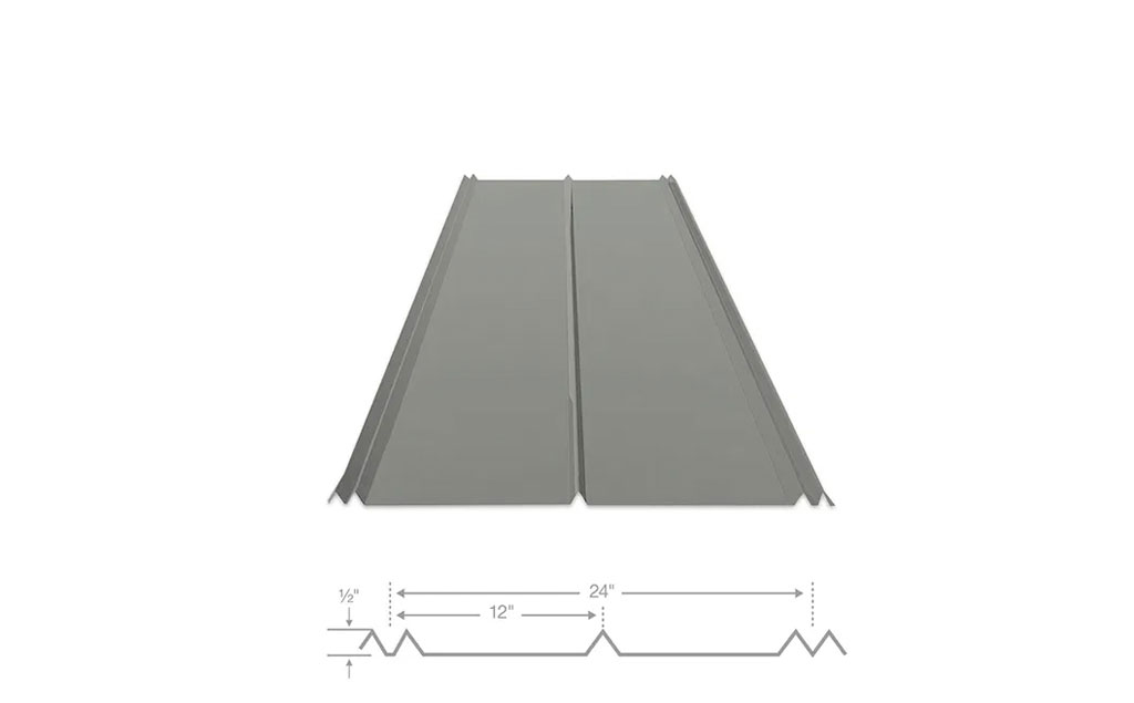 5V CRIMP - SHERWIN WILLIAMS PREMIUM (26 Gauge) Metal Roofing
