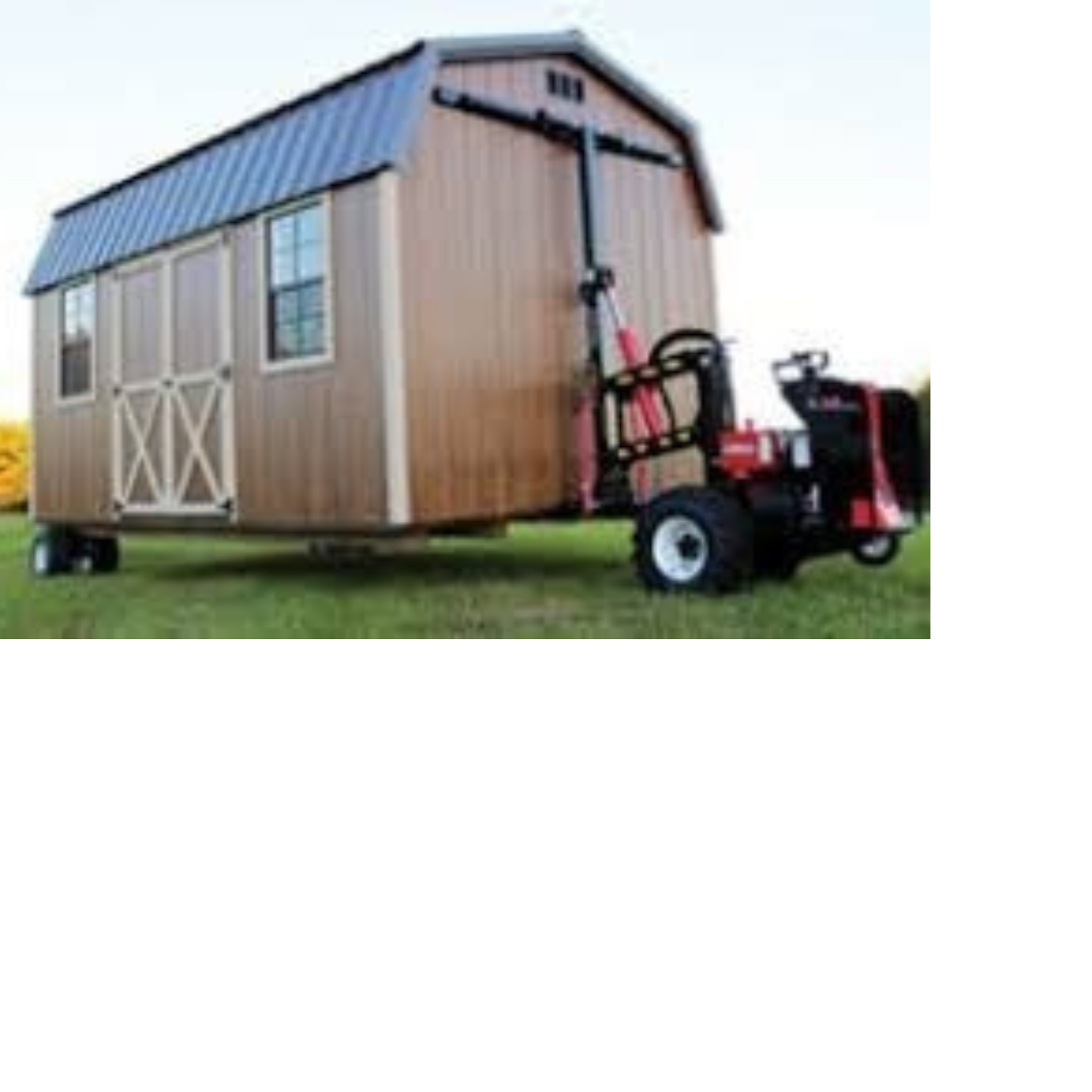 Shed Move less than 10ft Southeastern Building Products